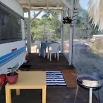 Sea Caravan/Camper On The Beach