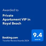 Private Apartament Vip In Royal Beach