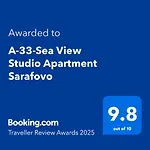 A-33-Sea View Studio Apartment Sarafovo