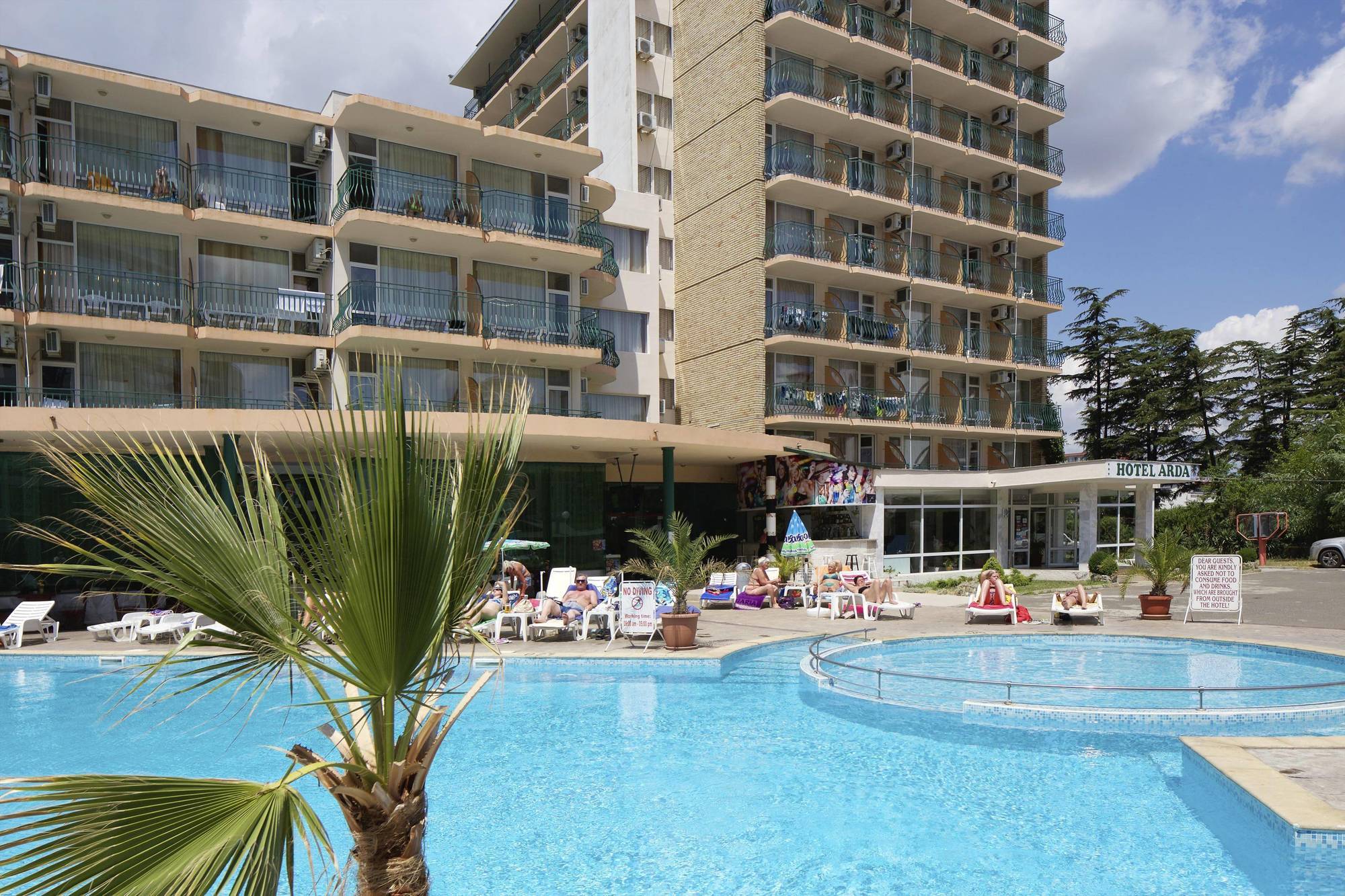 Hotel Arda Słoneczny Brzeg